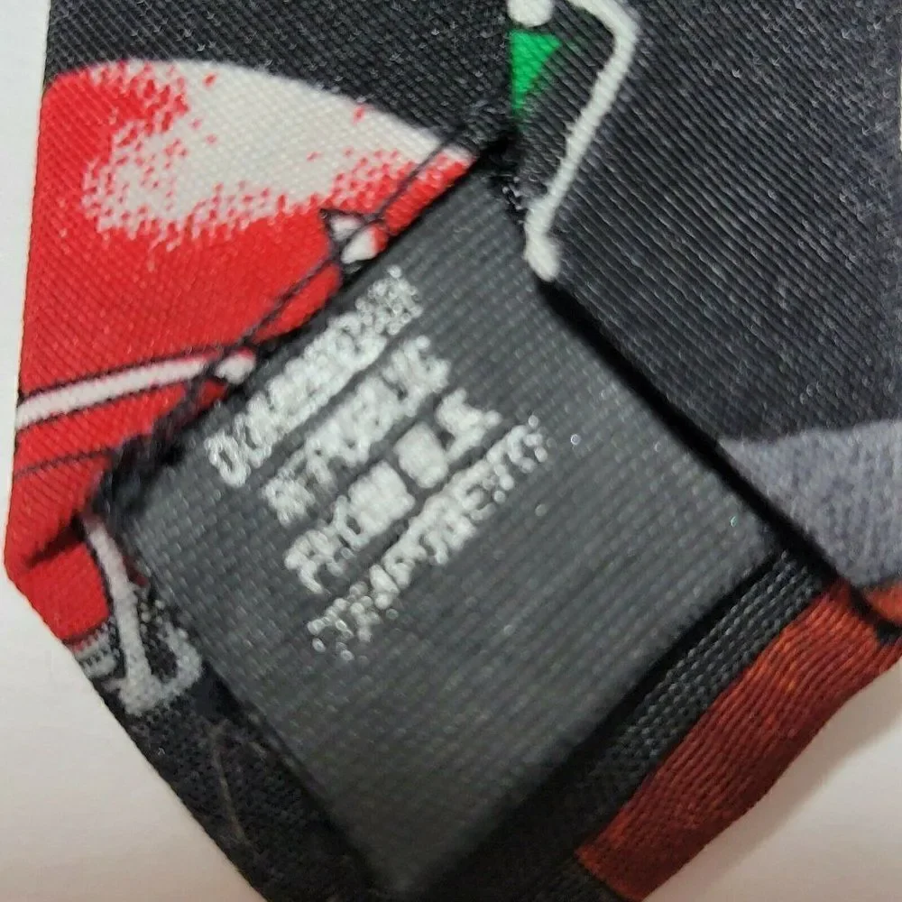 Keith Daniels Football Tie Mens Necktie Helmet 57